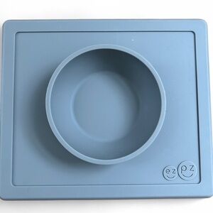 EZPZ ez pz gray silicone placemat bowl baby toddler food feeding set non toxic